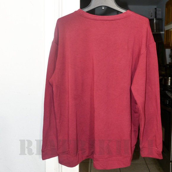 Orvis ladies‎ cozy top in red - Picture 3 of 4